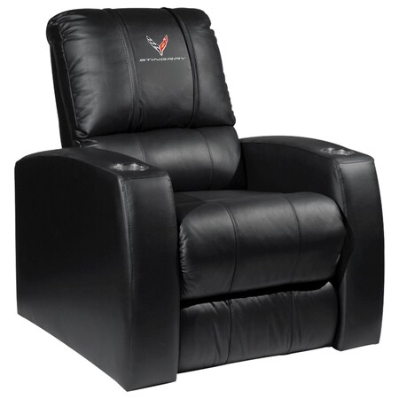 Dreamseat Home Theater Recliner with Stingray Signature Logo XZ418301RHTCDBLK-PSGMC61085